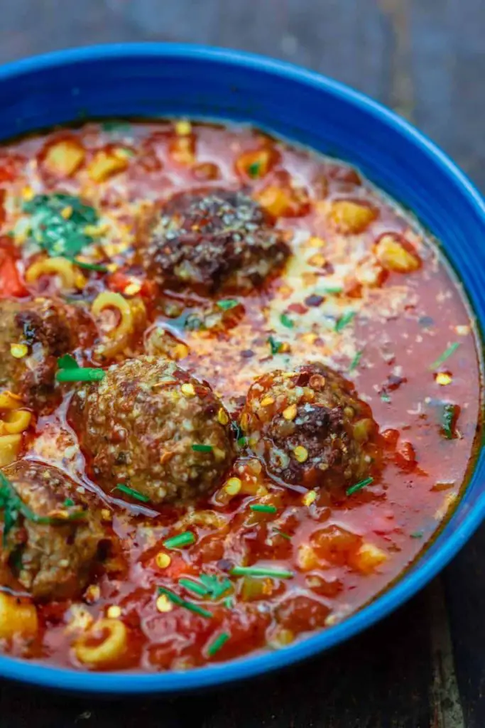 Easy Meatball Soup